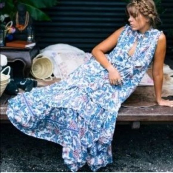 Spell & the Gypsy Etienne Sleeveless Maxi Monaco - Picture 4 of 16